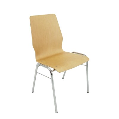 Krzesło Svezia Chrom Sklejka