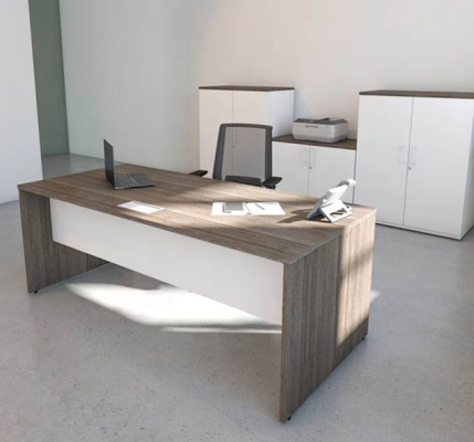 Biurko gabinetowe READY 1600/800/36 - biurko gabinetowe proste