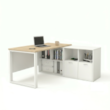 Biurko Gabinetowe z kontenerem SIMPLE II - 1600/1500/700 