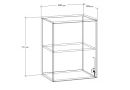 Szafka wisząca 73/40/35