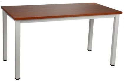 Stół konferencyjny na ramie, noga kwadratowa, stół 180 x 80 cm